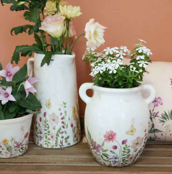 Avignon Floral Jug - Cream