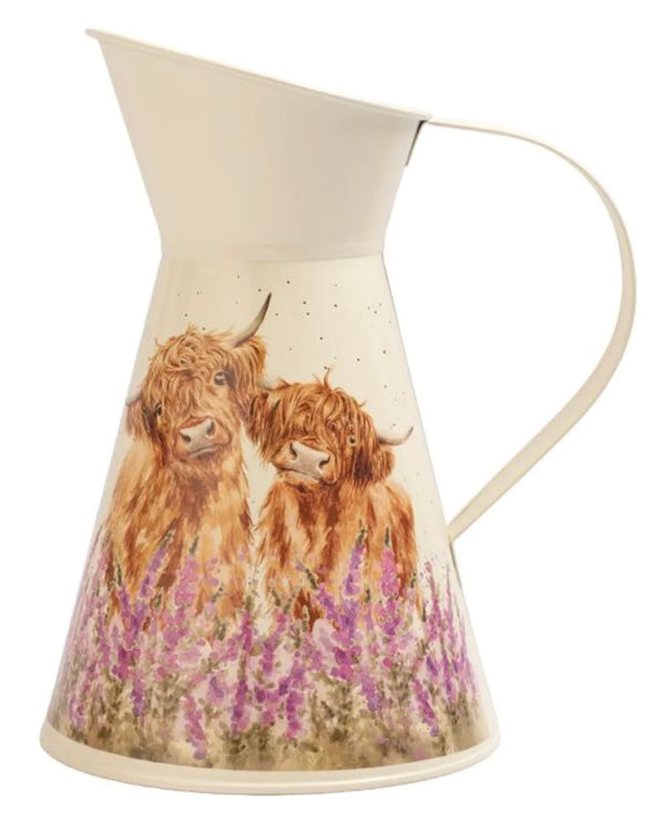 Wrendale Highland Cow Flower Jug | Gentle Giants