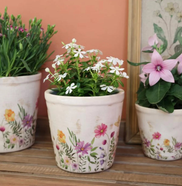 Avignon Floral Planter - Small