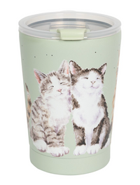 'Feline Friends' Cat Thermal Travel Cup