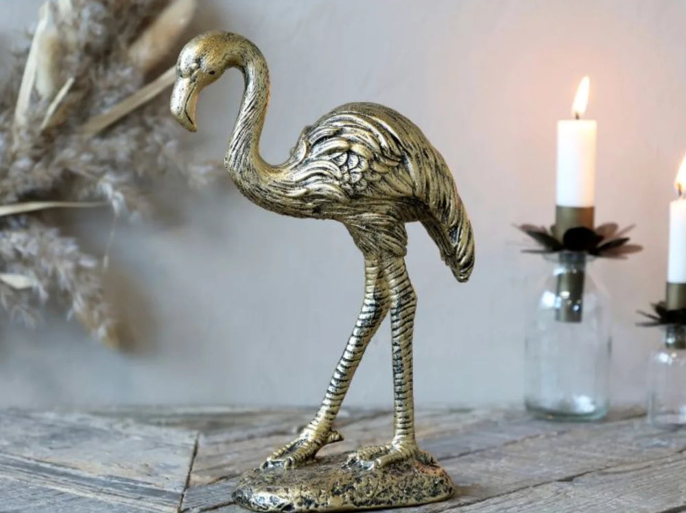 Flamingo | Antique Brass