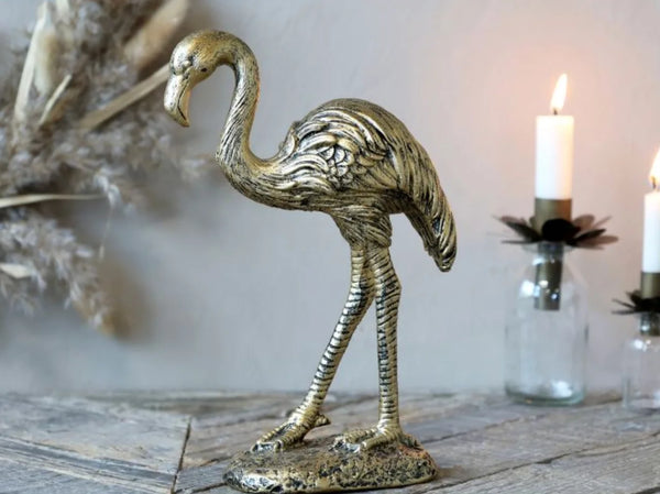 Flamingo | Antique Brass