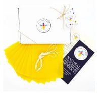 Hanna's Bees Beeswax Candle Making Kit | Dinner Candle Kit
