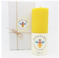 Hanna's Bees Large Beeswax Candle Giftbox