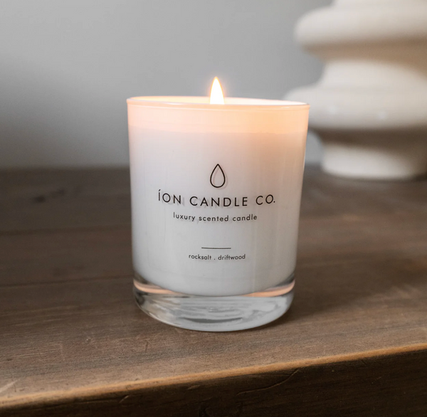 Rocksalt & Driftwood Candle | Large