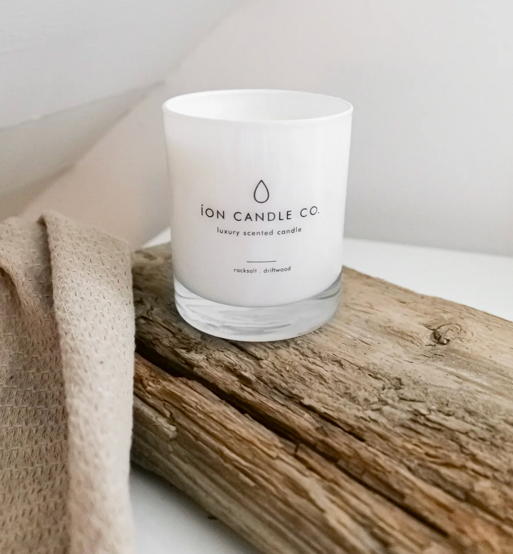 Rocksalt & Driftwood Candle | Medium