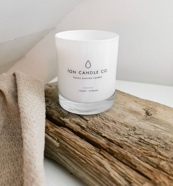 Rocksalt & Driftwood Candle | Medium